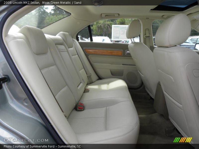 Moss Green Metallic / Sand 2008 Lincoln MKZ Sedan