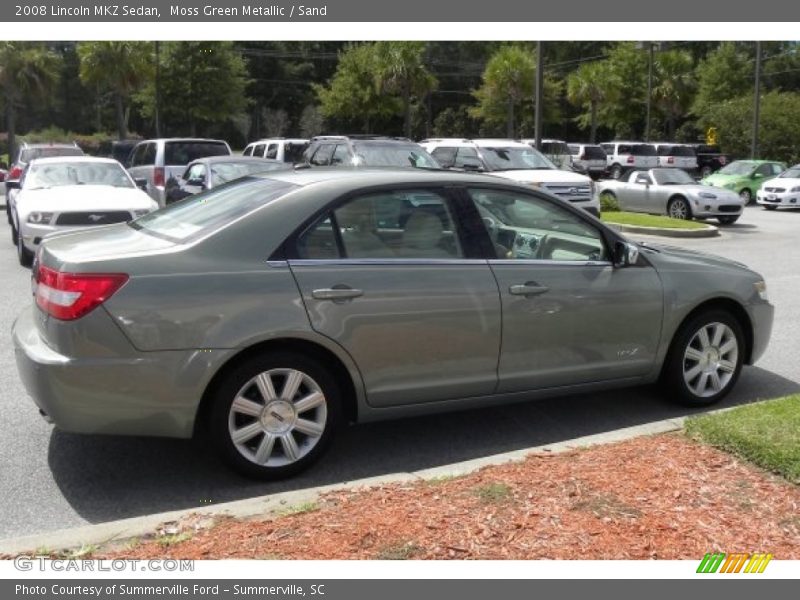 Moss Green Metallic / Sand 2008 Lincoln MKZ Sedan