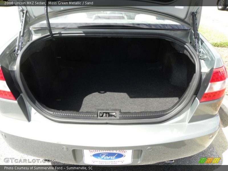 Moss Green Metallic / Sand 2008 Lincoln MKZ Sedan