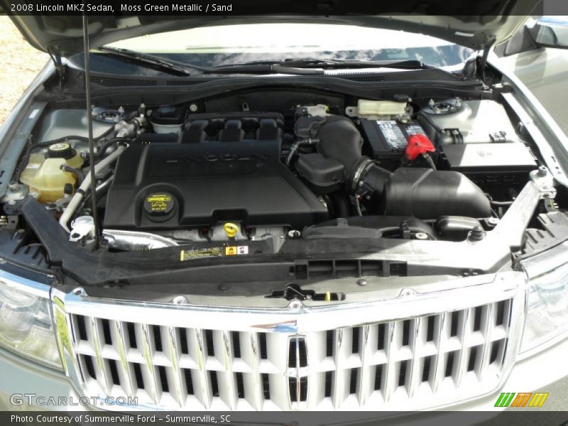 Moss Green Metallic / Sand 2008 Lincoln MKZ Sedan