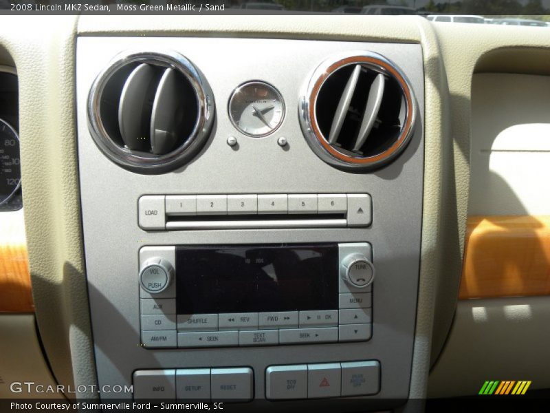 Moss Green Metallic / Sand 2008 Lincoln MKZ Sedan