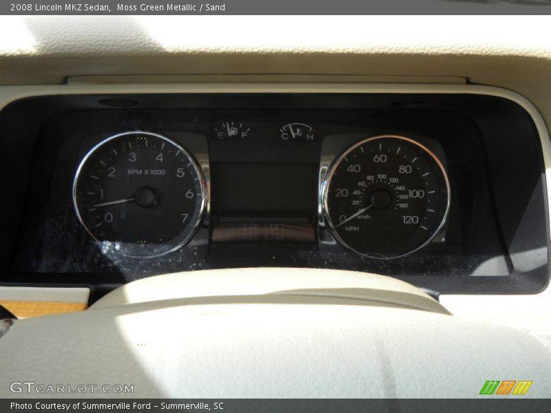 Moss Green Metallic / Sand 2008 Lincoln MKZ Sedan