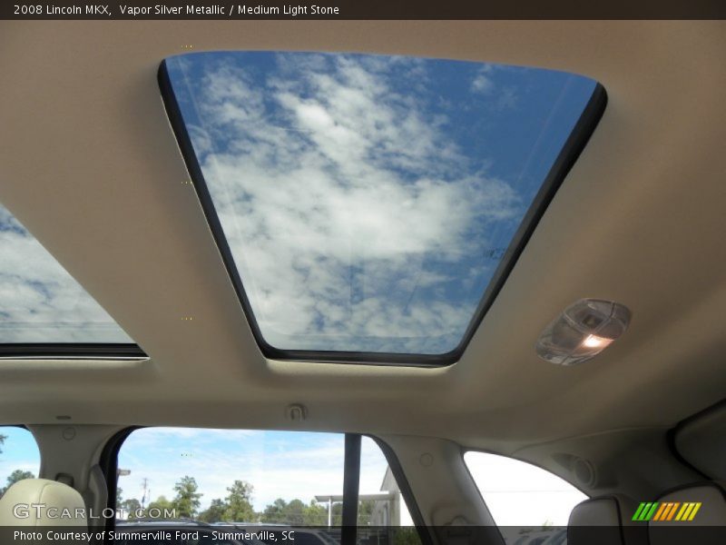 Vapor Silver Metallic / Medium Light Stone 2008 Lincoln MKX