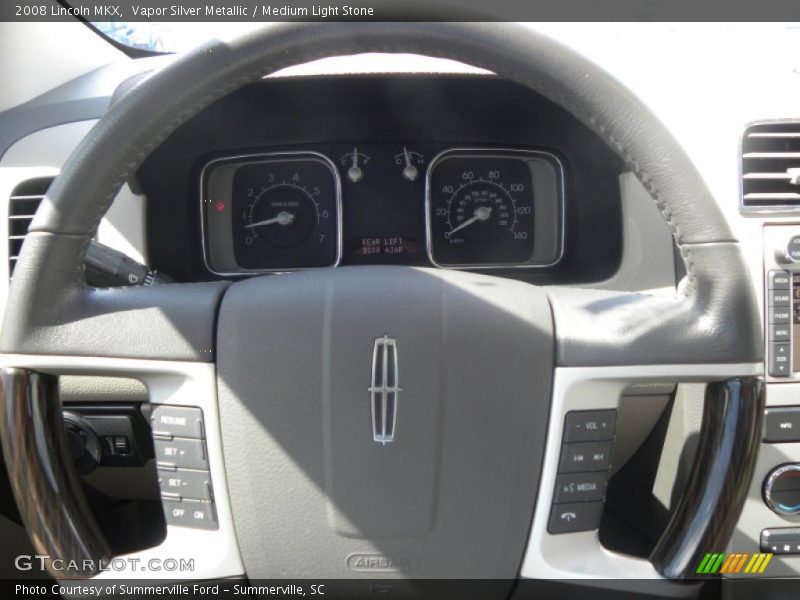 Vapor Silver Metallic / Medium Light Stone 2008 Lincoln MKX