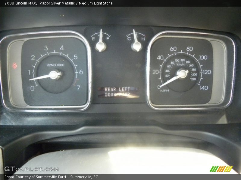 Vapor Silver Metallic / Medium Light Stone 2008 Lincoln MKX