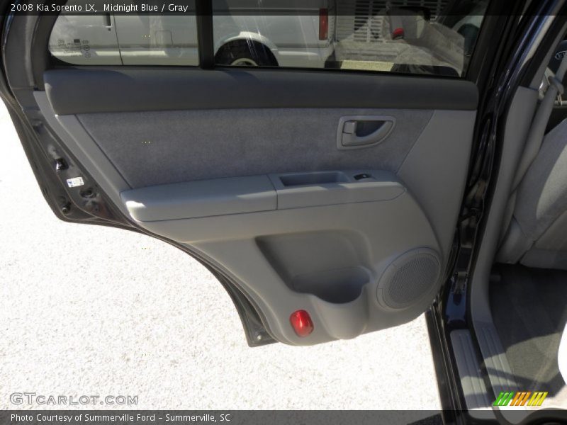 Midnight Blue / Gray 2008 Kia Sorento LX