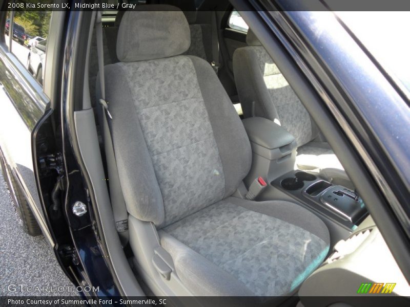 Midnight Blue / Gray 2008 Kia Sorento LX