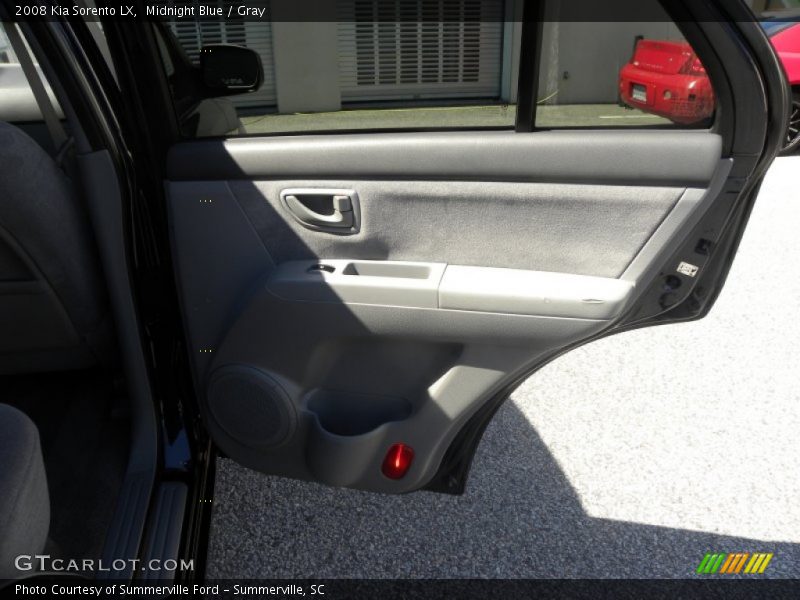 Midnight Blue / Gray 2008 Kia Sorento LX