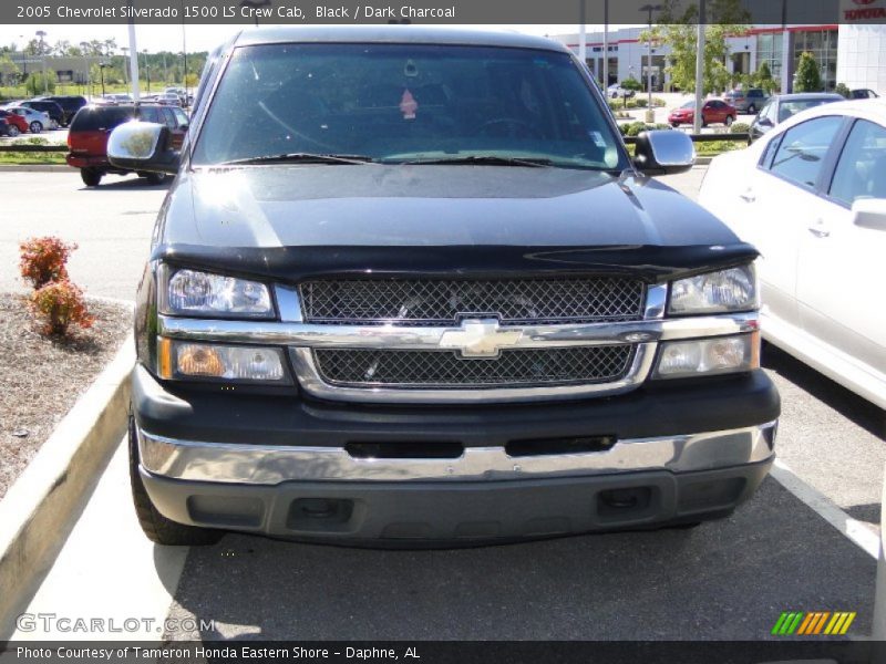 Black / Dark Charcoal 2005 Chevrolet Silverado 1500 LS Crew Cab