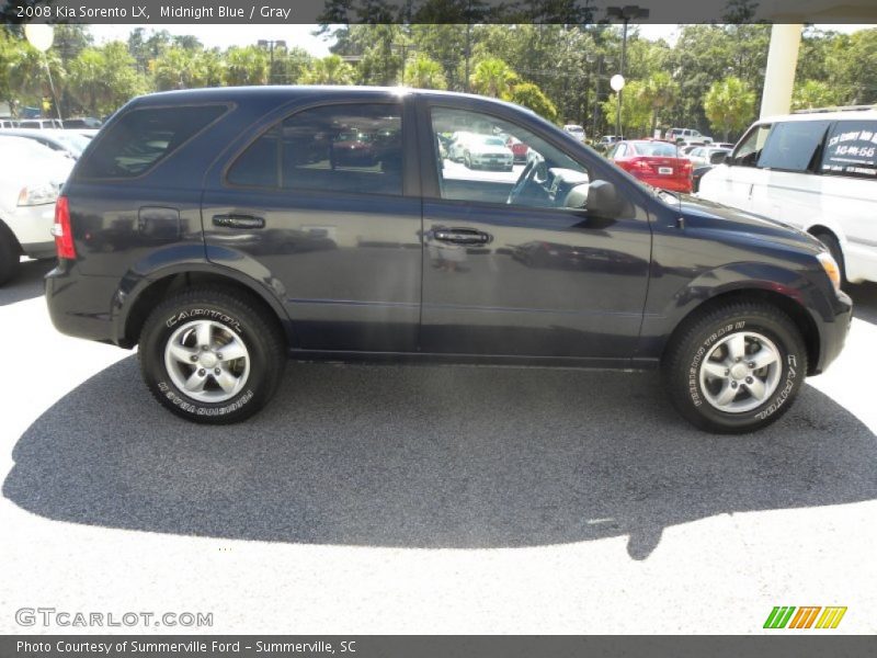 Midnight Blue / Gray 2008 Kia Sorento LX