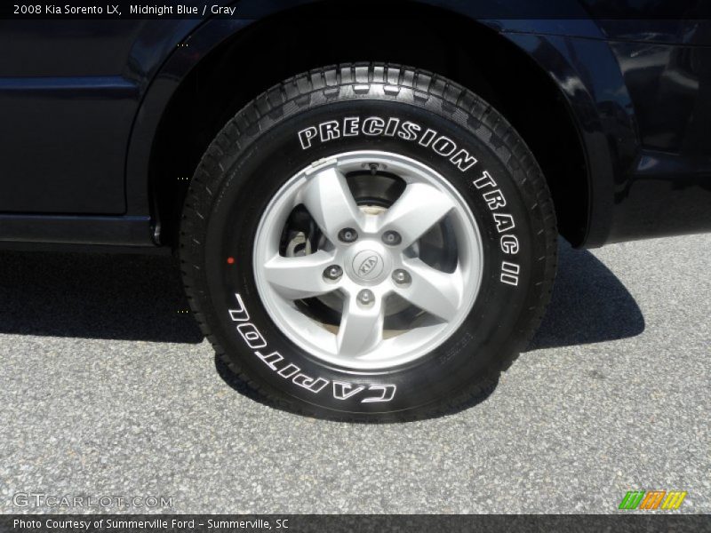 Midnight Blue / Gray 2008 Kia Sorento LX