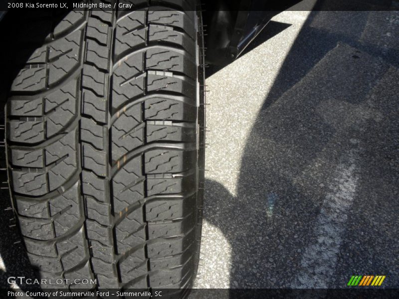 Midnight Blue / Gray 2008 Kia Sorento LX