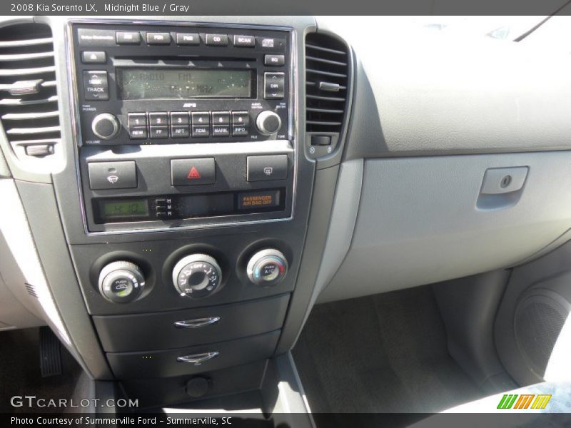 Midnight Blue / Gray 2008 Kia Sorento LX