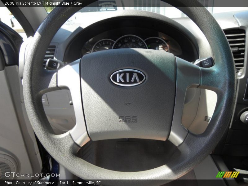 Midnight Blue / Gray 2008 Kia Sorento LX