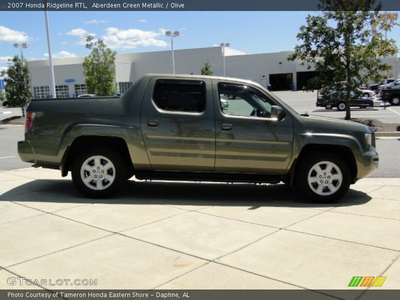 Aberdeen Green Metallic / Olive 2007 Honda Ridgeline RTL