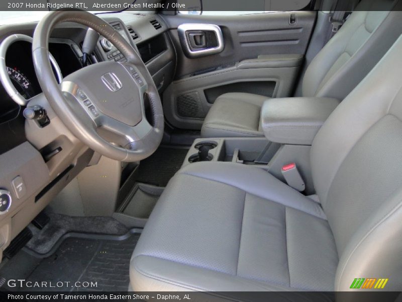 Aberdeen Green Metallic / Olive 2007 Honda Ridgeline RTL