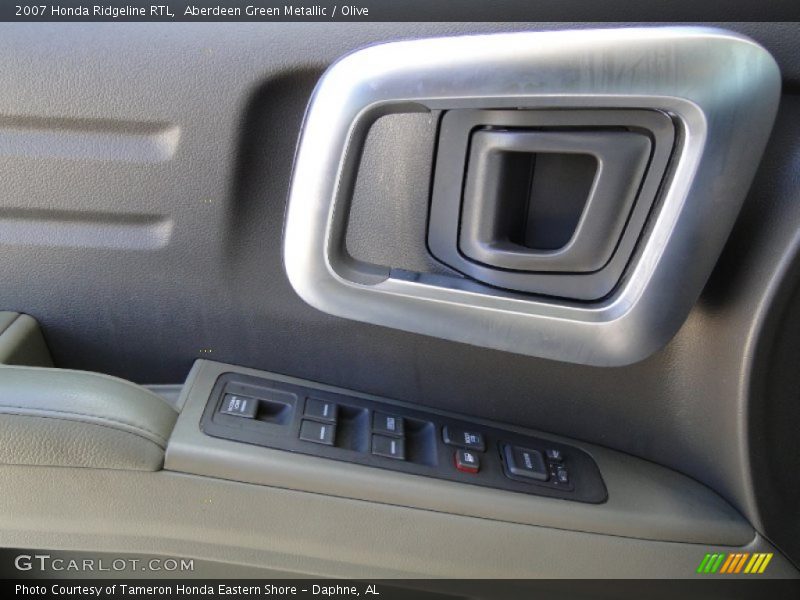 Aberdeen Green Metallic / Olive 2007 Honda Ridgeline RTL