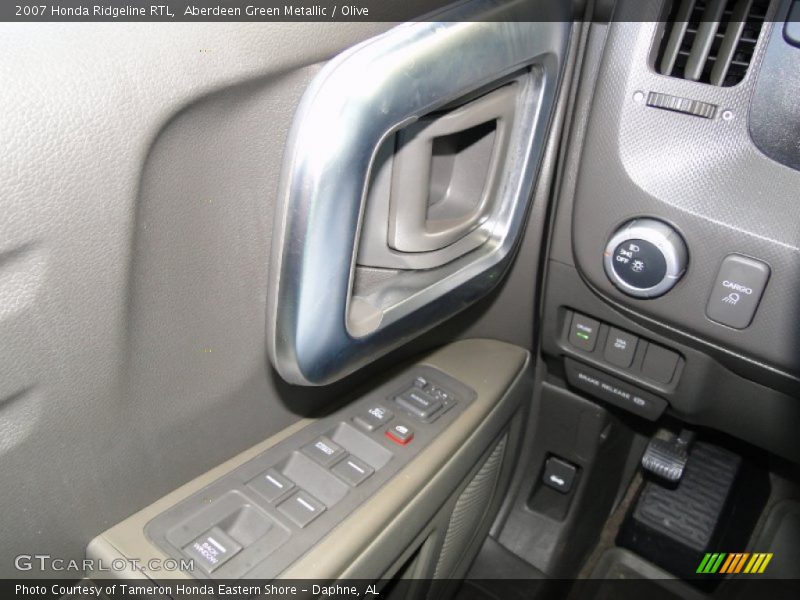 Aberdeen Green Metallic / Olive 2007 Honda Ridgeline RTL