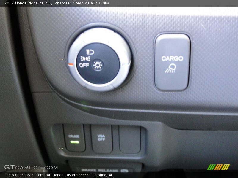 Aberdeen Green Metallic / Olive 2007 Honda Ridgeline RTL