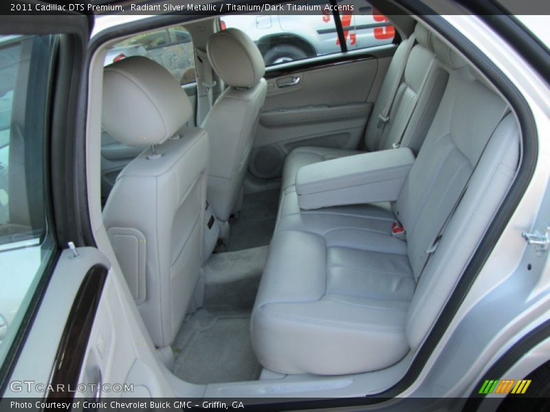 Radiant Silver Metallic / Titanium/Dark Titanium Accents 2011 Cadillac DTS Premium