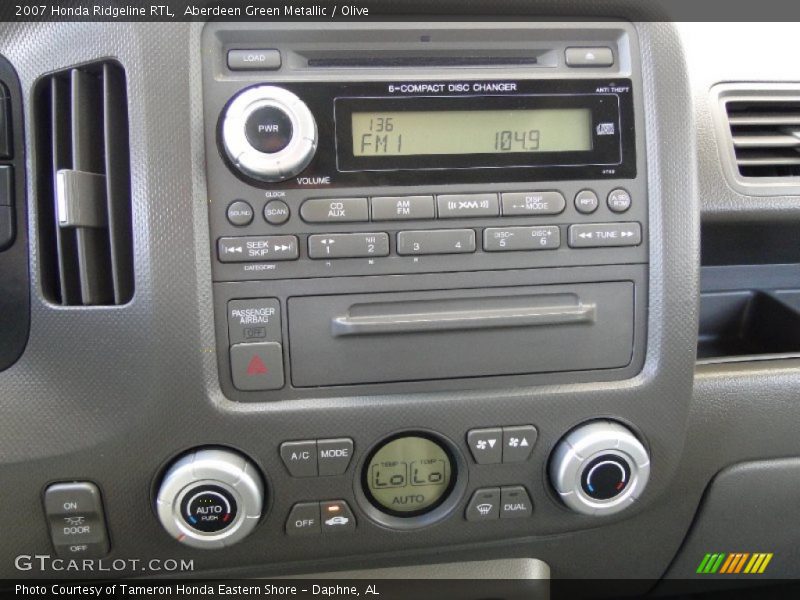 Aberdeen Green Metallic / Olive 2007 Honda Ridgeline RTL