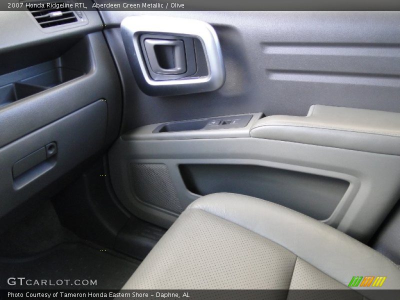 Aberdeen Green Metallic / Olive 2007 Honda Ridgeline RTL