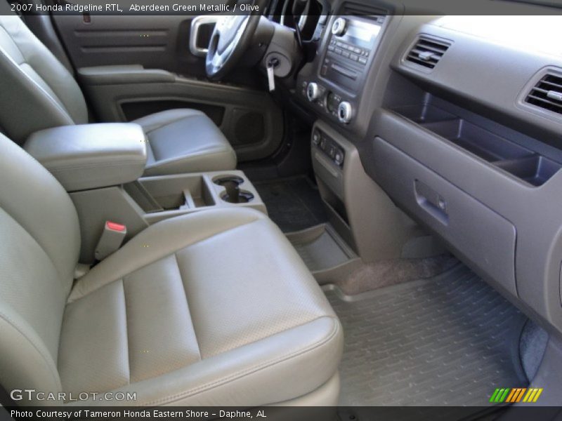 Aberdeen Green Metallic / Olive 2007 Honda Ridgeline RTL