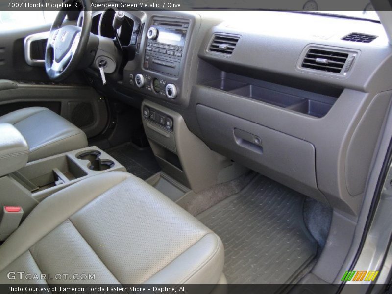 Aberdeen Green Metallic / Olive 2007 Honda Ridgeline RTL