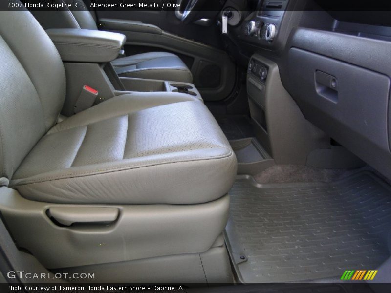 Aberdeen Green Metallic / Olive 2007 Honda Ridgeline RTL