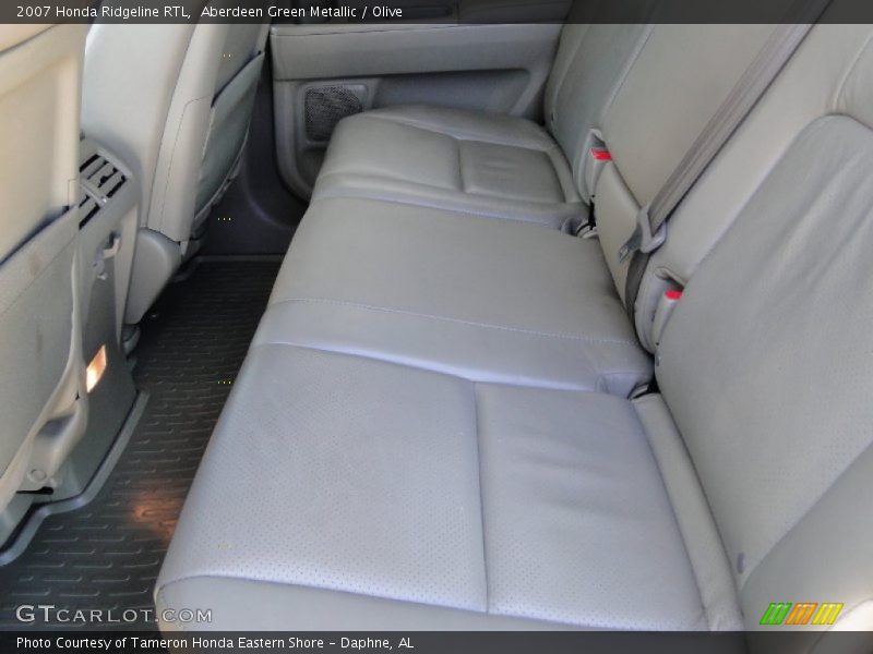 Aberdeen Green Metallic / Olive 2007 Honda Ridgeline RTL
