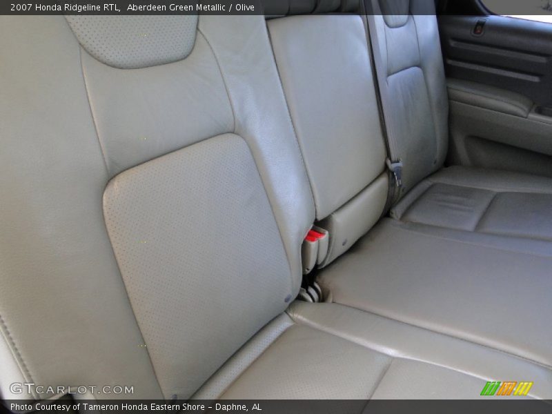 Aberdeen Green Metallic / Olive 2007 Honda Ridgeline RTL