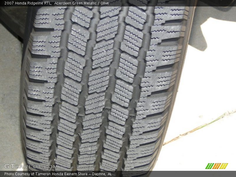 Aberdeen Green Metallic / Olive 2007 Honda Ridgeline RTL