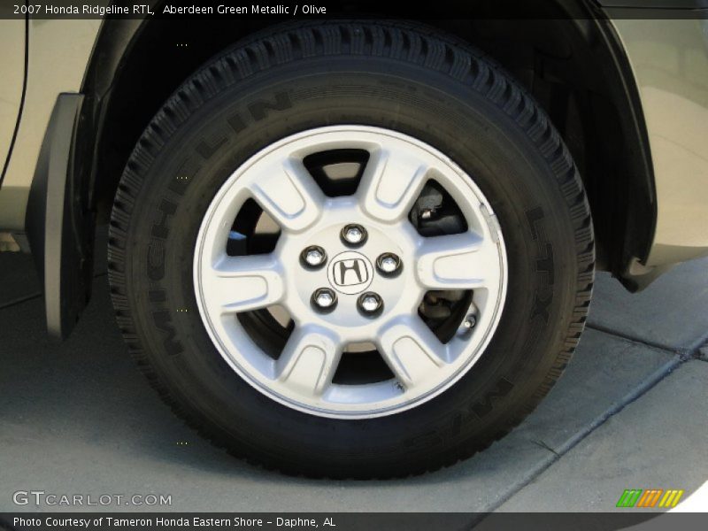 Aberdeen Green Metallic / Olive 2007 Honda Ridgeline RTL