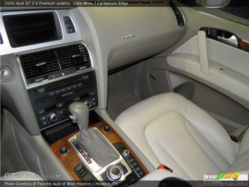 Calla White / Cardamom Beige 2009 Audi Q7 3.6 Premium quattro