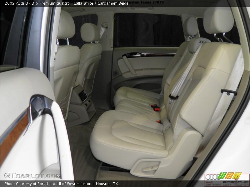 Calla White / Cardamom Beige 2009 Audi Q7 3.6 Premium quattro