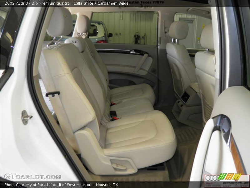 Calla White / Cardamom Beige 2009 Audi Q7 3.6 Premium quattro
