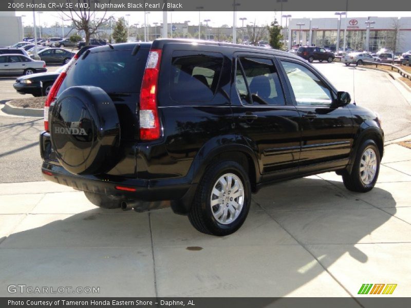 Nighthawk Black Pearl / Black 2006 Honda CR-V SE 4WD