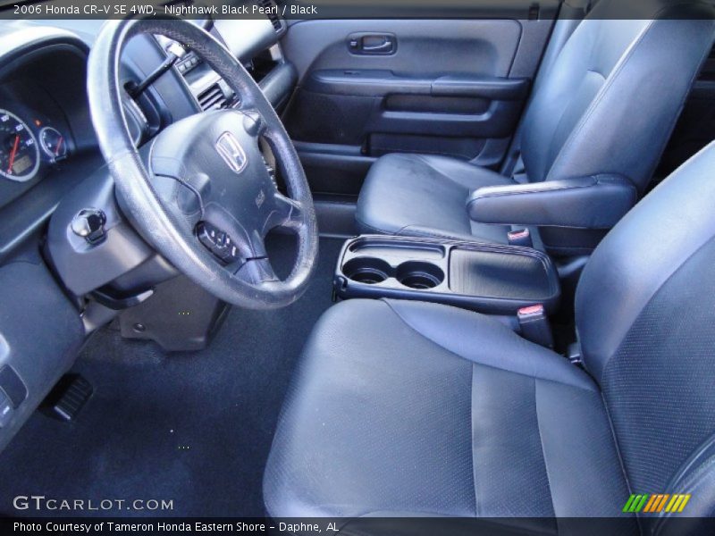 Nighthawk Black Pearl / Black 2006 Honda CR-V SE 4WD