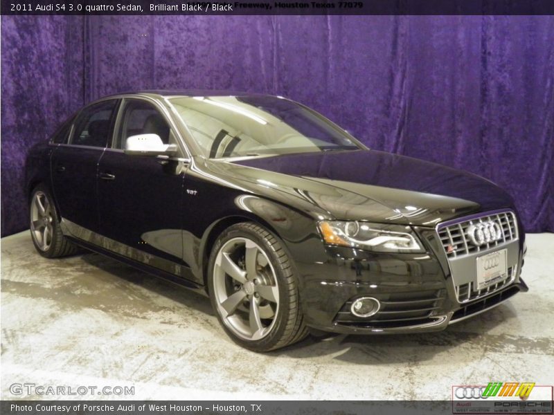 Brilliant Black / Black 2011 Audi S4 3.0 quattro Sedan