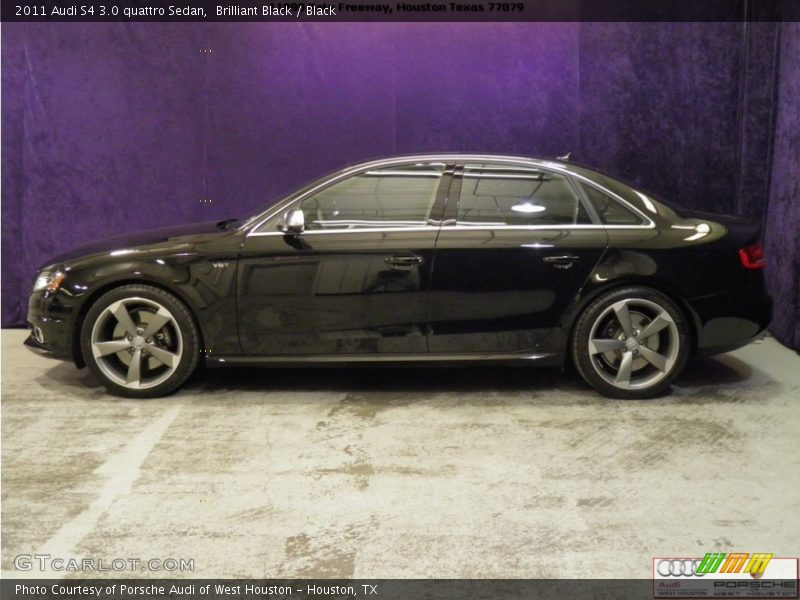 Brilliant Black / Black 2011 Audi S4 3.0 quattro Sedan