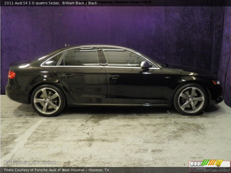 Brilliant Black / Black 2011 Audi S4 3.0 quattro Sedan
