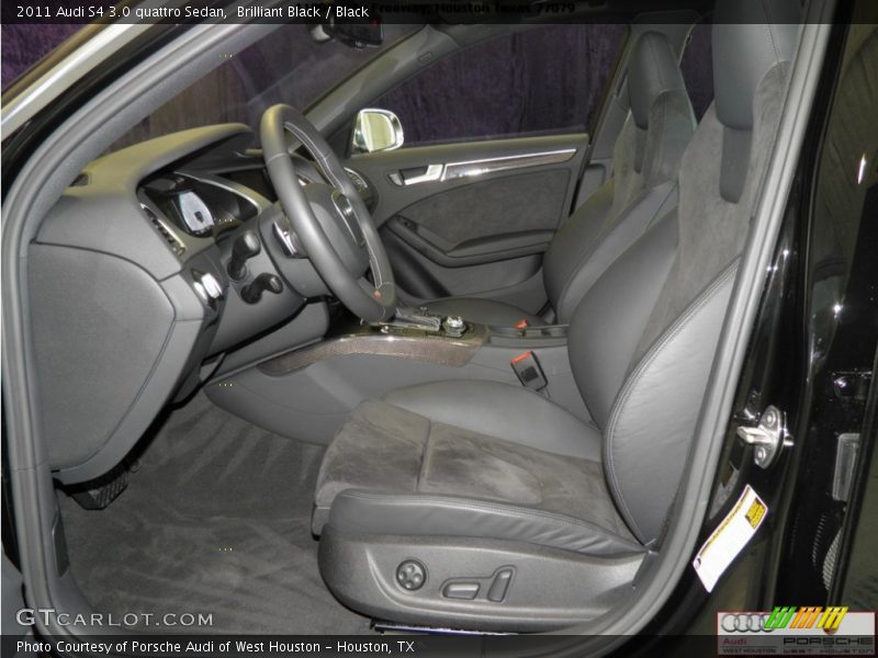 Brilliant Black / Black 2011 Audi S4 3.0 quattro Sedan