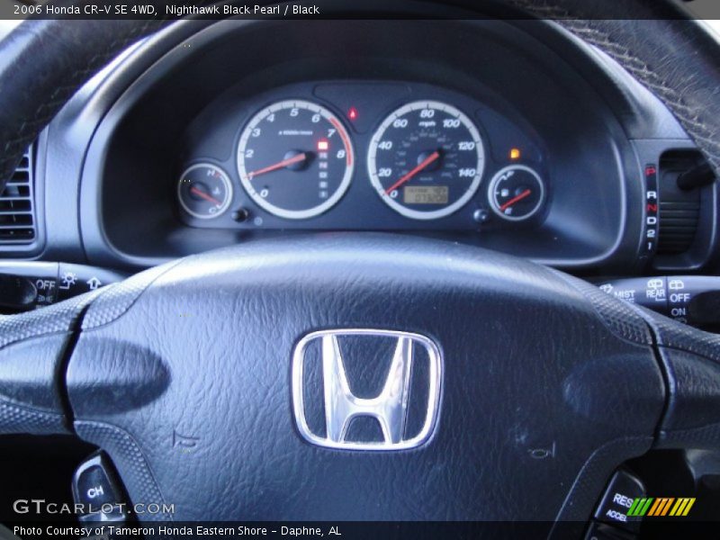 Nighthawk Black Pearl / Black 2006 Honda CR-V SE 4WD