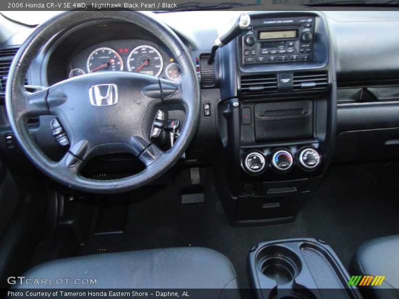 Nighthawk Black Pearl / Black 2006 Honda CR-V SE 4WD