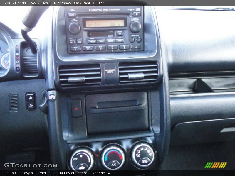 Nighthawk Black Pearl / Black 2006 Honda CR-V SE 4WD