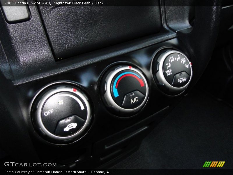 Nighthawk Black Pearl / Black 2006 Honda CR-V SE 4WD