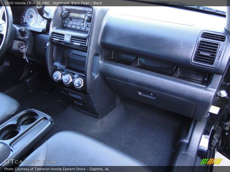 Nighthawk Black Pearl / Black 2006 Honda CR-V SE 4WD