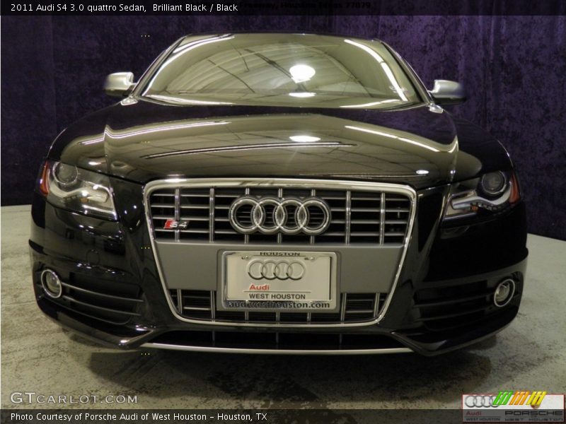 Brilliant Black / Black 2011 Audi S4 3.0 quattro Sedan