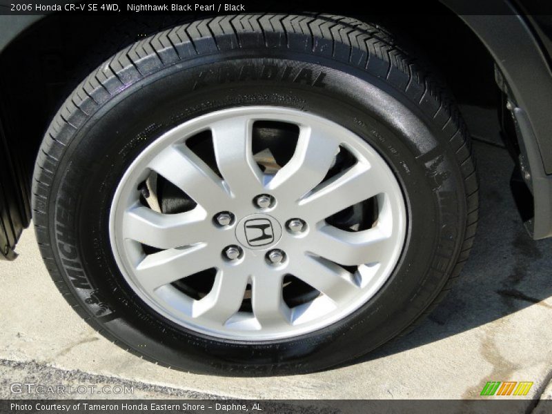 Nighthawk Black Pearl / Black 2006 Honda CR-V SE 4WD