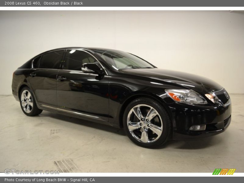 Obsidian Black / Black 2008 Lexus GS 460